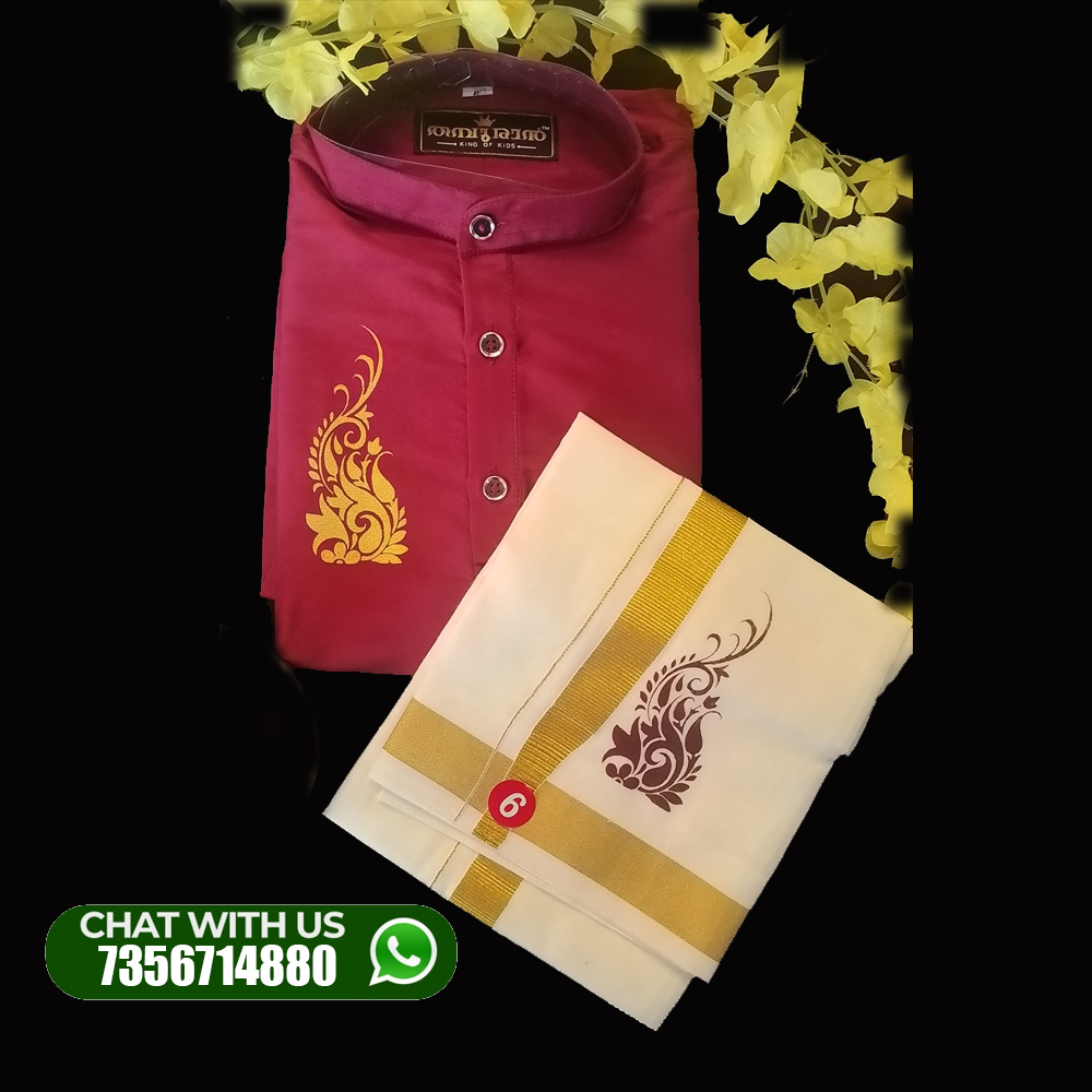 VISHU SPL PRINTED DRESS FOR BOY AGE 6