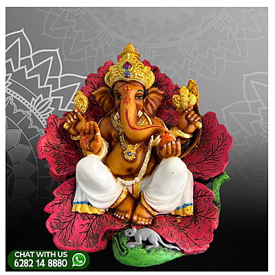 GANESHA-STATUE  8 inch